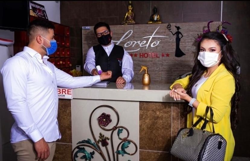 Loreto Hotel Латакунга Екстериор снимка