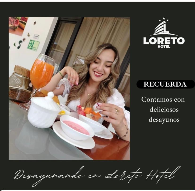 Loreto Hotel Латакунга Екстериор снимка